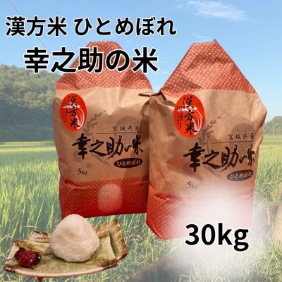 令和5年米  漢方米幸之助の米　ひとめぼれ（白米or玄米）３０kg　